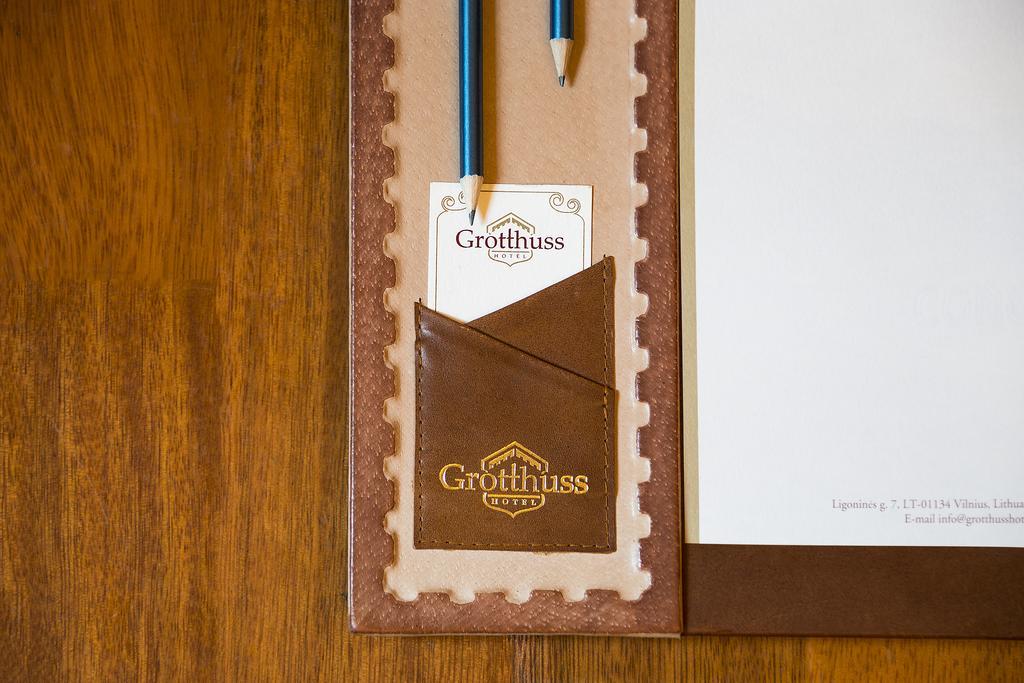 Grotthuss Boutique Hotel 维尔纽斯 外观 照片
