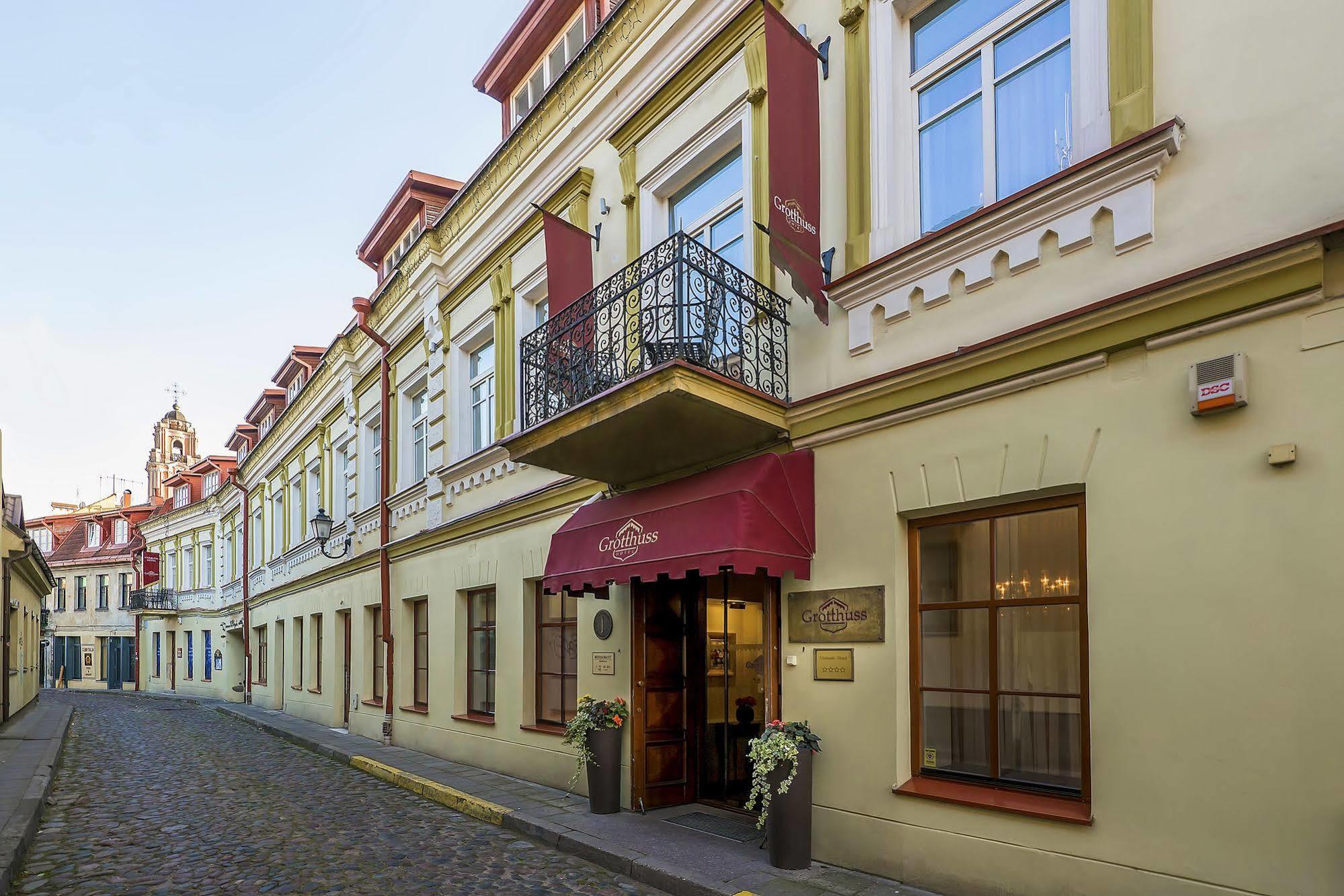 Grotthuss Boutique Hotel 维尔纽斯 外观 照片
